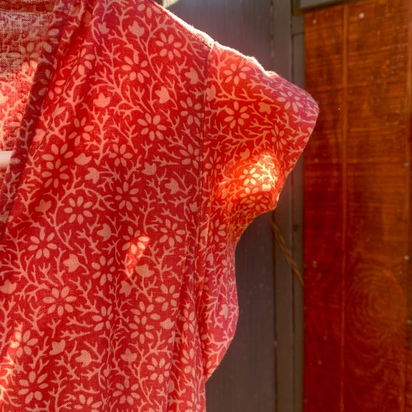 Floral Button-Down Maxi Dress XS - Picture 4 of 7